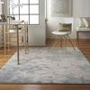 image:imageNourison Home Tranquil Grey Pink 8 x 10 Area Rug  Easy Clean Non Shedding Bed Room Living Room Dining Room Kitchen 8 x 10GreyPink