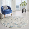 image:imageNourison Home Tranquil Ivory 810 x 1110 Area Rug  Easy Clean Non Shedding Bed Room Living Room Dining Room Kitchen 9 x 12Ivory