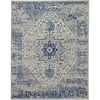 Ivory/Light Blue