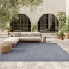image:imageNourison Home Tulum Denim 9 x 12 Area Rug  Easy Clean Non Shedding Bed Room Living Room Dining Room Kitchen 9 x 12