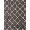 image:imageNourison Home Ultra Plush Shag Charcoal Beige 9 x 12 Area Rug  Easy Clean Non Shedding Bed Room Living Room Dining Room Kitchen 9 x 12CharcoalBeige
