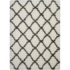 image:imageNourison Home Ultra Plush Shag Charcoal Beige 9 x 12 Area Rug  Easy Clean Non Shedding Bed Room Living Room Dining Room Kitchen 9 x 12IvoryCharcoal