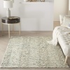image:imageNourison Home Vail Indigo Ivory 53 x 73 Area Rug  Easy Clean Non Shedding Bed Room Living Room Dining Room Kitchen 5 x 7IVGreen