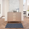 image:imageNourison Home Versatile Ivory White 3 x 5 Area Rug  Easy Clean Non Shedding Bed Room Living Room Dining Room Kitchen 3 x 5Navy Blue