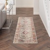 image:imageNourison Home Vintage Kashan Ivory Red 810 x 1110 Area Rug  Easy Clean Non Shedding Bed Room Living Room Dining Room Kitchen 9 x 12Ivory Red