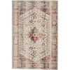 image:imageNourison Home Vintage Kashan Ivory Red 810 x 1110 Area Rug  Easy Clean Non Shedding Bed Room Living Room Dining Room Kitchen 9 x 12Red