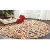 image:imageNourison Home Vivid Floral Ivory 8 x ROUND Area Rug Easy Cleaning Non Shedding Bed Room Living Room Dining Room Kitchen 8 Round