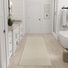 image:imageNourison Home Washable Charm Ivory 2 x 3 Area Rug  Easy Clean Non Shedding Bed Room Living Room Dining Room Kitchen 2 x 3Silver Ivory