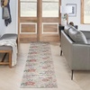image:imageNourison Home Washables Floral Cream Multicolor 6 x 9 Area Rug Easy Cleaning Non Shedding Bed Room Living Room Dining Room Kitchen 6x9Cream Multicolor