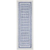 image:imageNourison Home Whimsicle Ivory Blue 5 x 7 Area Rug  Easy Clean Non Shedding Bed Room Living Room Dining Room Kitchen 5 x 7Ivory Blue