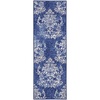 image:imageNourison Home Whimsicle Ivory Navy 3 x 5 Area Rug  Easy Clean Non Shedding Bed Room Living Room Dining Room Kitchen 3 x 5NavyIvory