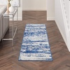image:imageNourison Home Whimsicle Ivory Navy 5 x 7 Area Rug  Easy Clean Non Shedding Bed Room Living Room Dining Room Kitchen 5 x 7IvoryNavy