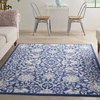 image:imageNourison Home Whimsicle Traditional Navy Multicolor 5 x 7 Area Rug Easy Cleaning Non Shedding Bed Room Living Room Dining Room Kitchen 5x7Navy Multicolor
