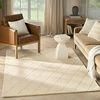 image:imageNourison Home Wool Haven Sage 53 x 73 Area Rug  Easy Clean Non Shedding Bed Room Living Room Dining Room Kitchen 5 x 7Ivory