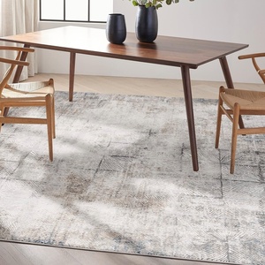 image:imageCalvin Klein CK022 Infinity Abstract IvoryGrey 9 x 12 Area Rug Easy Cleaning Non Shedding Bed Room Living Room Dining Room Kitchen 9x12