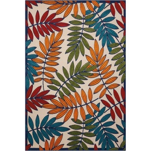 image:imageNourison Aloha Multicolor 6 x 9 Rectangle Area Rug 099446099914