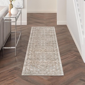 image:imageNourison Concerto IvoryGrey 3 x 5 Area Rug Transitional Bed Room Living Room Dining Room Kitchen Easy Cleaning Non Shedding 3x5Beige