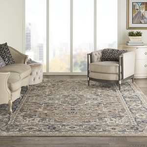 image:imageNourison Concerto IvoryGrey 3 x 5 Area Rug Transitional Bed Room Living Room Dining Room Kitchen Easy Cleaning Non Shedding 3x5Beige Grey
