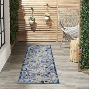 image:imageNourison Home Aloha Multicolor 3 x 5 Area Rug  Easy Clean Non Shedding Bed Room Living Room Dining Room Kitchen 3 x 5Blue Grey
