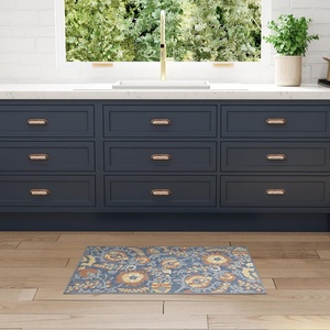 image:imageNourison Home Aloha Multicolor 3 x 5 Area Rug  Easy Clean Non Shedding Bed Room Living Room Dining Room Kitchen 3 x 5Blue Rose
