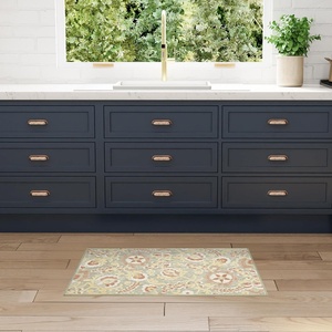 image:imageNourison Home Aloha Multicolor 3 x 5 Area Rug  Easy Clean Non Shedding Bed Room Living Room Dining Room Kitchen 3 x 5Sage Rose
