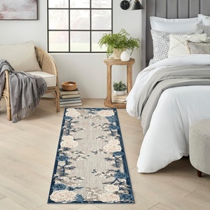 image:imageNourison Home Aloha Multicolor 6 x 9 Area Rug  Easy Clean Non Shedding Bed Room Living Room Dining Room Kitchen 6 x 9Blue Grey