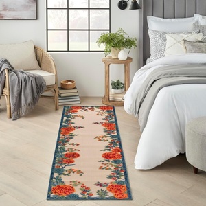 image:imageNourison Home Aloha Multicolor 6 x 9 Area Rug  Easy Clean Non Shedding Bed Room Living Room Dining Room Kitchen 6 x 9Ivory Multicolor