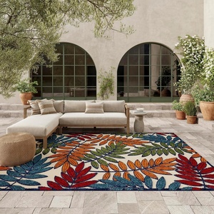 image:imageNourison Home Aloha Multicolor 9 x 12 Area Rug  Easy Clean Non Shedding Bed Room Living Room Dining Room Kitchen 9 x 12