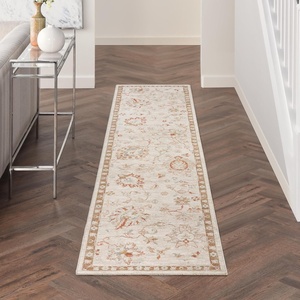 image:imageNourison Home Asher Charcoal 710 x 104 Area Rug  Easy Clean Non Shedding Bed Room Living Room Dining Room Kitchen 8 x 10Ivory