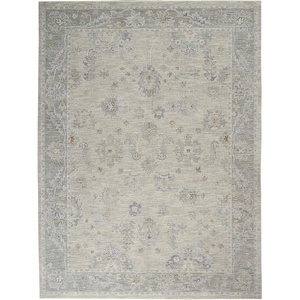image:imageNourison Home Asher Vintage Charcoal 53 x 78 Area Rug Traditional Easy Clean Non Shedding Bed Room Living Room Dining Room Kitchen 5x8Lt Grey