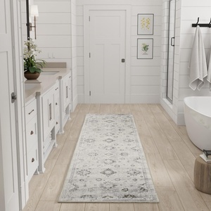 image:imageNourison Home Astra Machine Washable Ivory Gold 33 x 5 Area Rug  Easy Clean Non Shedding Bed Room Living Room Dining Room Kitchen 3 x 5Ivory