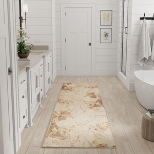 image:imageNourison Home Astra Machine Washable Silver Blue 53 x 7 Area Rug Easy Clean Non Shedding Bed Room Living Room Dining Room Kitchen 5 x 7Beige