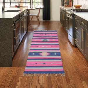image:imageNourison Home Baja Ivory 5 x 7 Area Rug  Easy Clean Non Shedding Bed Room Living Room Dining Room Kitchen 5 x 7PinkBlue