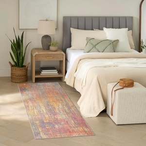 image:imageNourison Home Botanical Washables Multicolor 5 x 7 Area Rug  Easy Clean Non Shedding Bed Room Living Room Dining Room Kitchen 5 x 7Multi Color