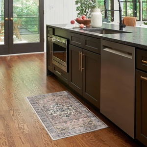 image:imageNourison Home Brilliance Machine Washable Traditional Vintage Rust Multicolor 2 x 4 Area Rug Easy Cleaning Non Shedding Bed Room Living Room Dining Room Kitchen 2x4Blush