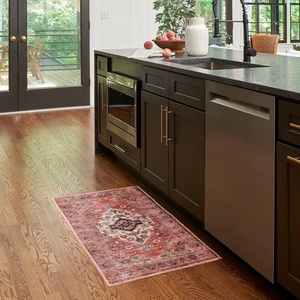 image:imageNourison Home Brilliance Machine Washable Traditional Vintage Rust Multicolor 2 x 4 Area Rug Easy Cleaning Non Shedding Bed Room Living Room Dining Room Kitchen 2x4Rust Multicolor