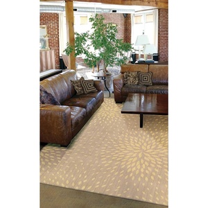 image:imageNourison Home Capri Floral Beige 53 x 75 AreaRug EasyCleaning Non Shedding Bed Room Living Room Dining Room Kitchen 5x7Beige