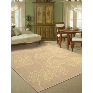 image:imageNourison Home Capri Floral Sand 53 x 75 Area Rug Easy Cleaning Non Shedding Bed Room Living Room Dining Room Kitchen 5x7