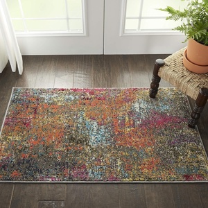 image:imageNourison Home Celestial Sunset 53 x 73 Area Rug  Easy Clean Non Shedding Bed Room Living Room Dining Room Kitchen 5 x 7Sunset