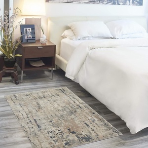 image:imageNourison Home Concerto Beige Grey 3 x 5 Area Rug  Easy Clean Non Shedding Bed Room Living Room Dining Room Kitchen 3 x 5
