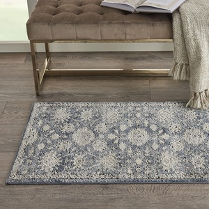 image:imageNourison Home Concerto Blue Beige 53 x 73 Area Rug  Easy Clean Non Shedding Bed Room Living Room Dining Room Kitchen 5 x 7BlueBeige