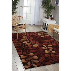 image:imageNourison Home Contour Mocha 8 x 106 Area Rug  Easy Clean Non Shedding Bed Room Living Room Dining Room Kitchen 8 x 11Chocolate