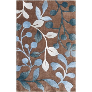 image:imageNourison Home Contour Mocha 8 x 106 Area Rug  Easy Clean Non Shedding Bed Room Living Room Dining Room Kitchen 8 x 11Mocha