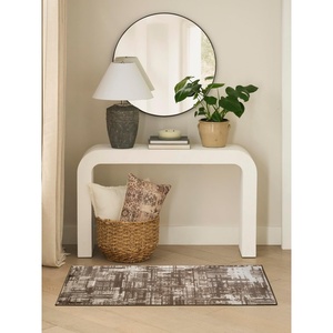 image:imageNourison Home Dekor Brown 2 x 4 Area Rug  Easy Clean Non Shedding Bed Room Living Room Dining Room Kitchen 2 x 4