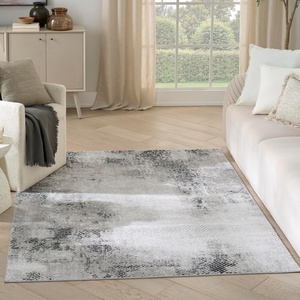 image:imageNourison Home Dekor Ivory Beige 53 x 7 Area Rug  Easy Clean Non Shedding Bed Room Living Room Dining Room Kitchen 5 x 7Grey Charcoal