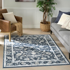 image:imageNourison Home Dekor Ivory Taupe 53 x 7 Area Rug  Easy Clean Non Shedding Bed Room Living Room Dining Room Kitchen 5 x 7SlateIvory