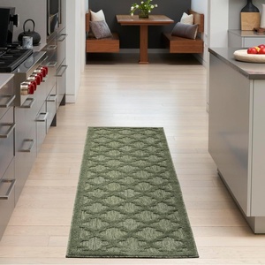 image:imageNourison Home Easy Care Natural Beige 5 x 7 Area Rug  Easy Clean Non Shedding Bed Room Living Room Dining Room Kitchen 5 x 7Green
