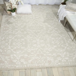 image:imageNourison Home Elan Vintage Light Grey 56 x 8 Area Rug Traditional Easy Cleaning Non Shedding Bed Room Living Room Dining Room Kitchen 5x8Lt Grey