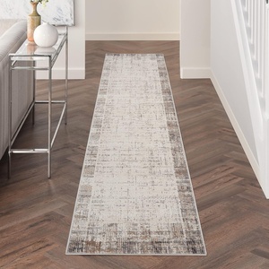 image:imageNourison Home Elation Ivory Grey 53 x 73 Area Rug  Easy Clean Non Shedding Bed Room Living Room Dining Room Kitchen 5 x 7Ivory Grey