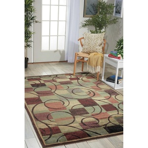 image:imageNourison Home Expressions Beige 23 x 8 Area Rug  Easy Clean Non Shedding Bed Room Living Room Dining Room Kitchen 8 RunnerBrown